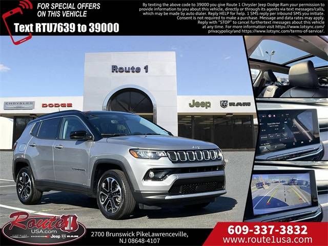 2022 Jeep Compass Limited — SUV — 19,973 mi — Lawrenceville, NJ