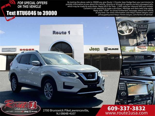 2018 Nissan Rogue SV — SUV — 65,817 mi — Lawrenceville, NJ