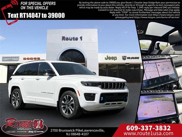 2023 Jeep Grand Cherokee Overland 4xe — SUV — 26 mi — Lawrenceville, NJ