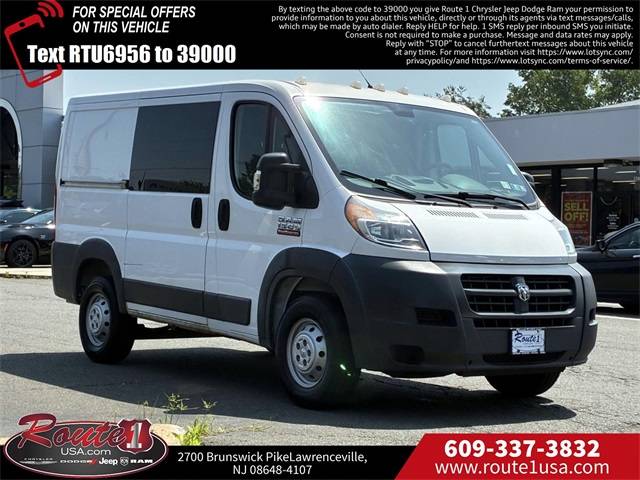2016 Ram ProMaster Cargo Van 1500 — Cargo Van — 105,371 mi — Lawrenceville, NJ