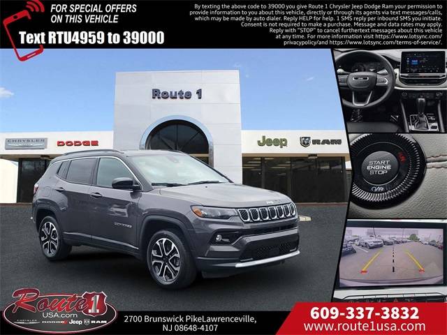 2023 Jeep Compass Limited — SUV — 47,968 mi — Lawrenceville, NJ