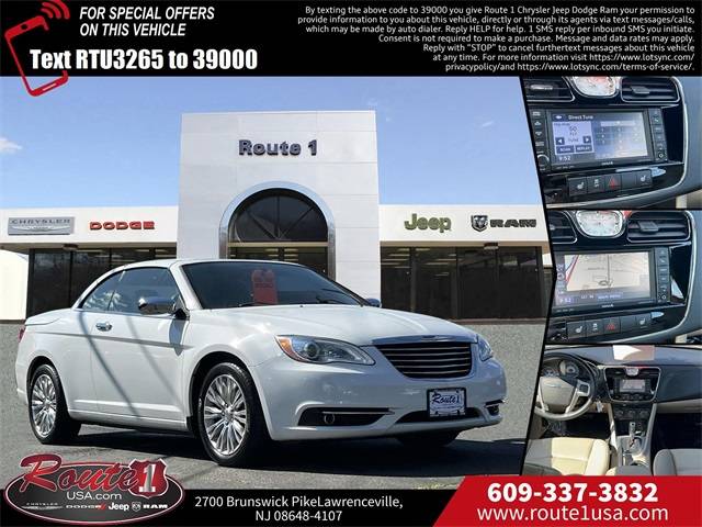 2013 Chrysler 200 Limited — Convertible — 49,329 mi — Lawrenceville, NJ