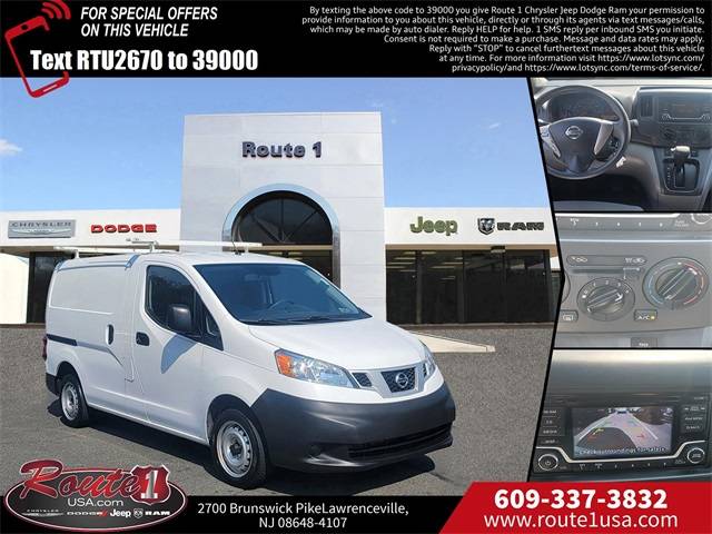 2019 Nissan NV200 Compact Cargo S — Cargo Van — 59,581 mi — Lawrenceville, NJ