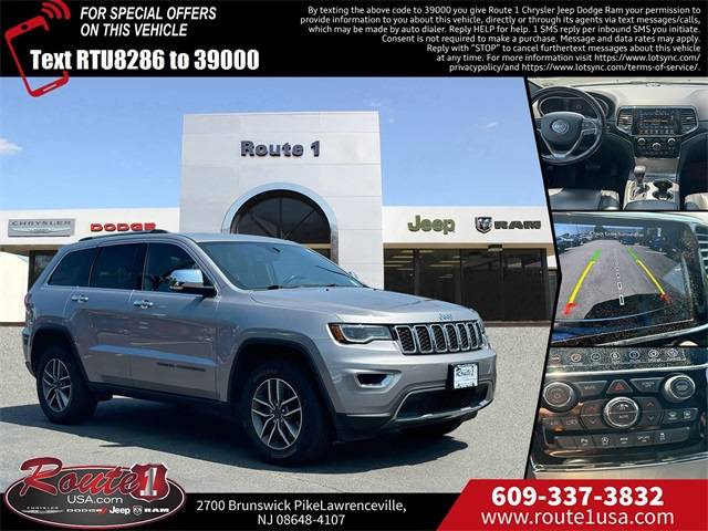 2021 Jeep Grand Cherokee WK Limited — SUV — 52,520 mi — Lawrenceville, NJ