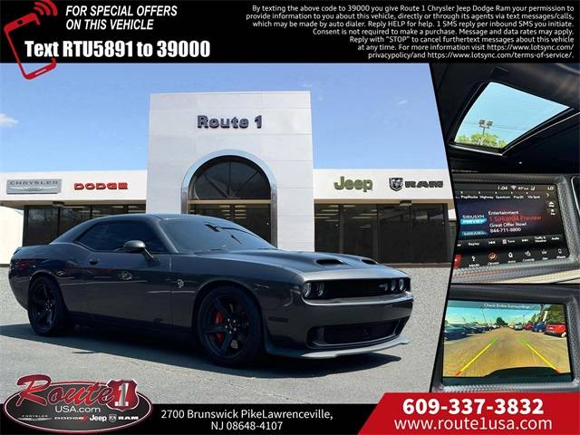 2019 Dodge Challenger SRT Hellcat — Coupe — 57,126 mi — Lawrenceville, NJ