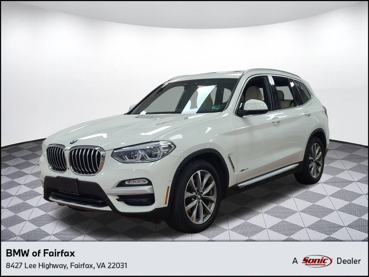 2018 BMW X3 30i — SUV — 56,038 mi — Fairfax, VA
