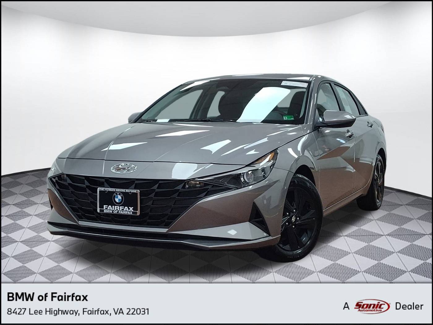 2023 Hyundai Elantra Hybrid Blue — Sedan — 17,049 mi — Fairfax, VA