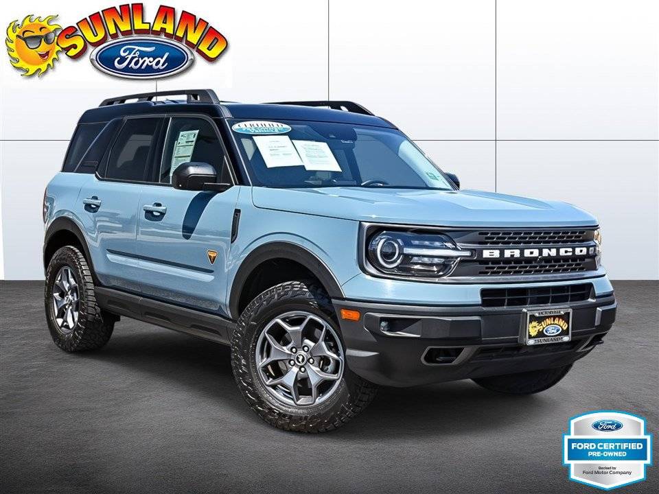 2022 Ford Bronco Sport Badlands — SUV — 15,259 mi — Victorville, CA
