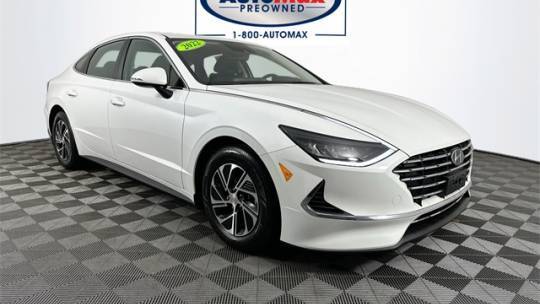 2022 Hyundai Sonata Hybrid Blue — Sedan — 20,049 mi — Framingham, MA