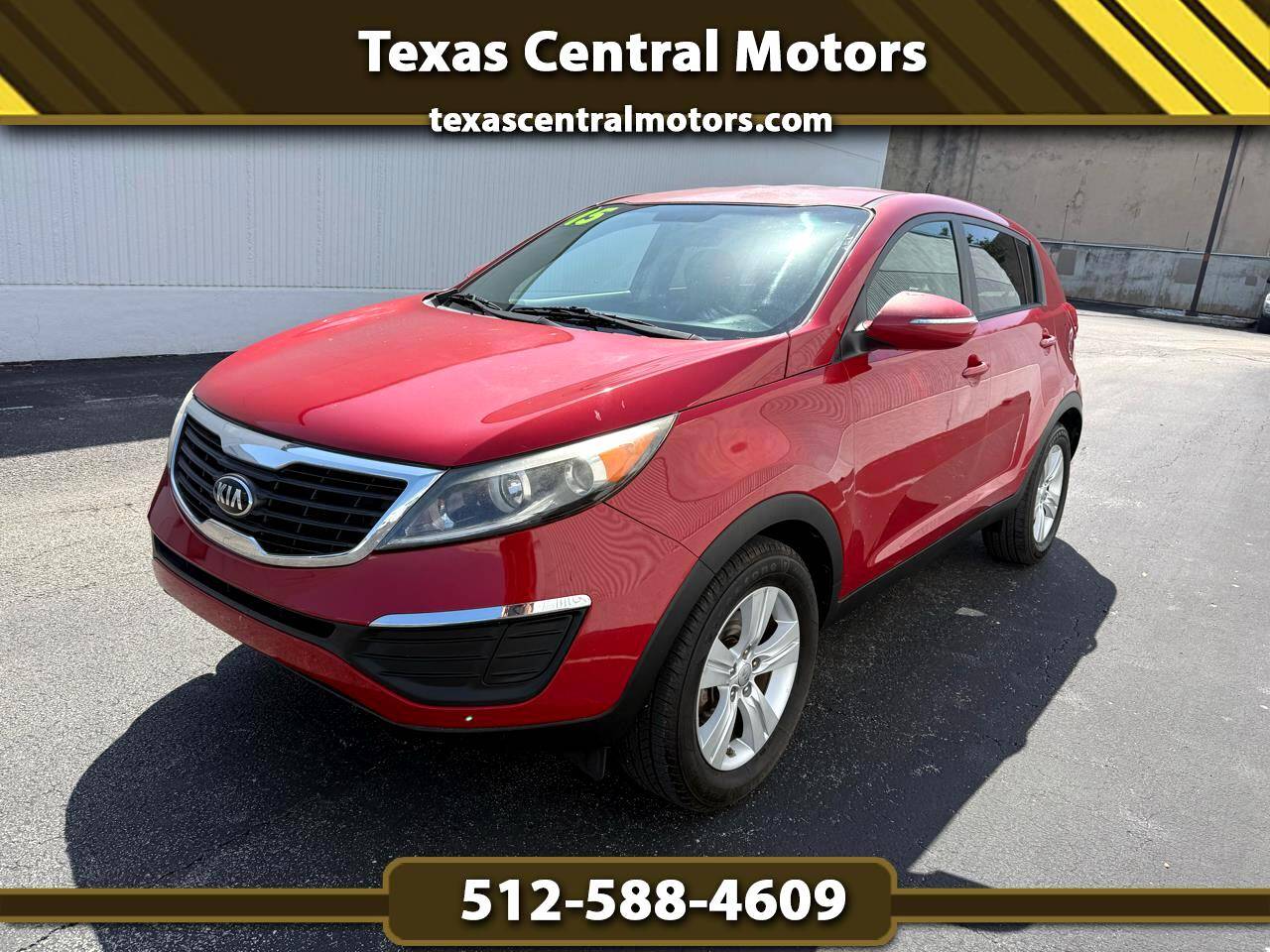 2013 Kia Sportage LX — SUV — 119,945 mi — Austin, TX