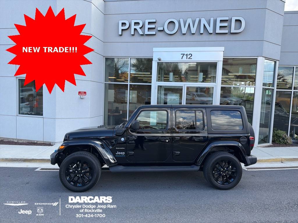 2023 Jeep Wrangler Sahara 4xe — SUV — 44,296 mi — Rockville, MD