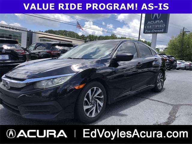 2016 Honda Civic EX — Sedan — 159,323 mi — Chamblee, GA