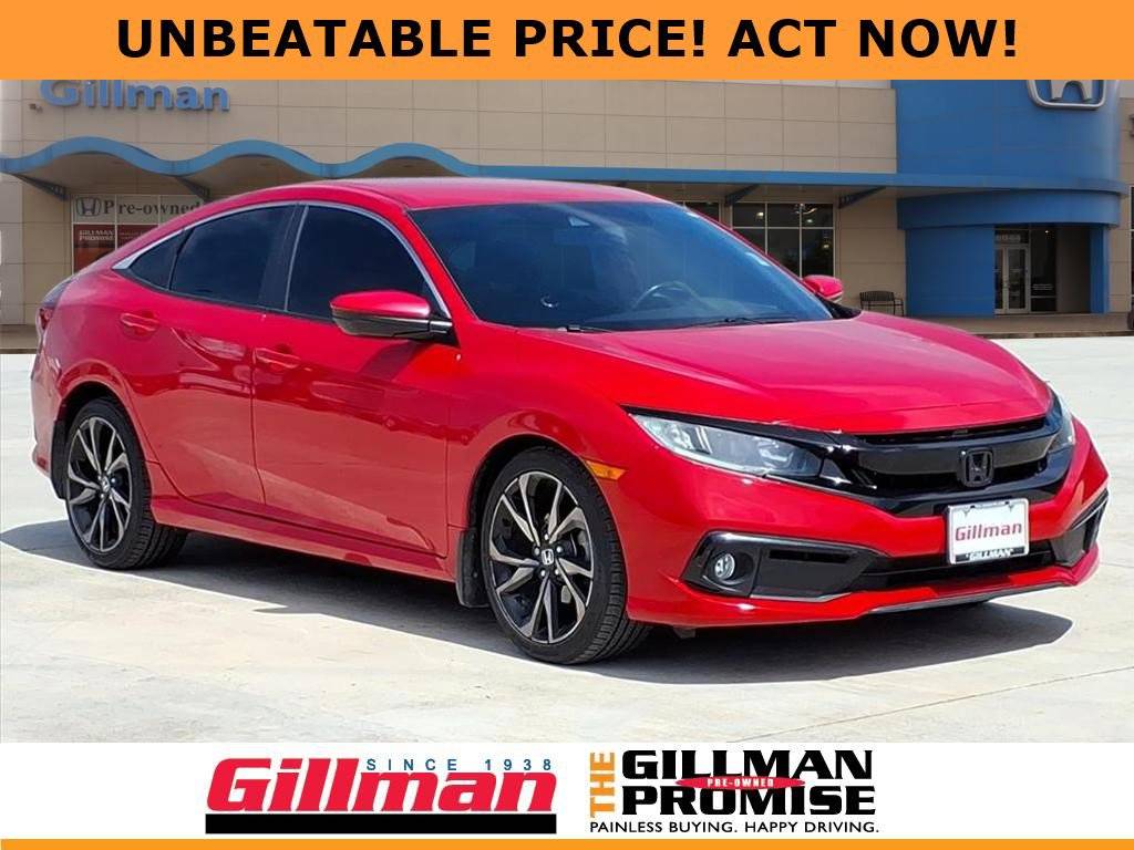 2019 Honda Civic Sport — Sedan — 113,103 mi — Selma, TX