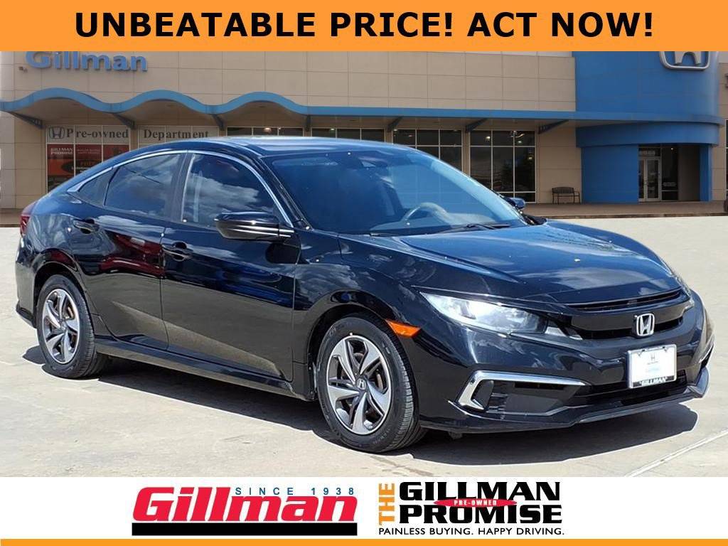 2020 Honda Civic LX — Sedan — 55,565 mi — Selma, TX