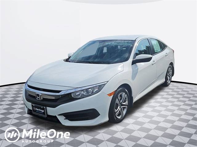 2016 Honda Civic LX — Sedan — 81,361 mi — Baltimore, MD