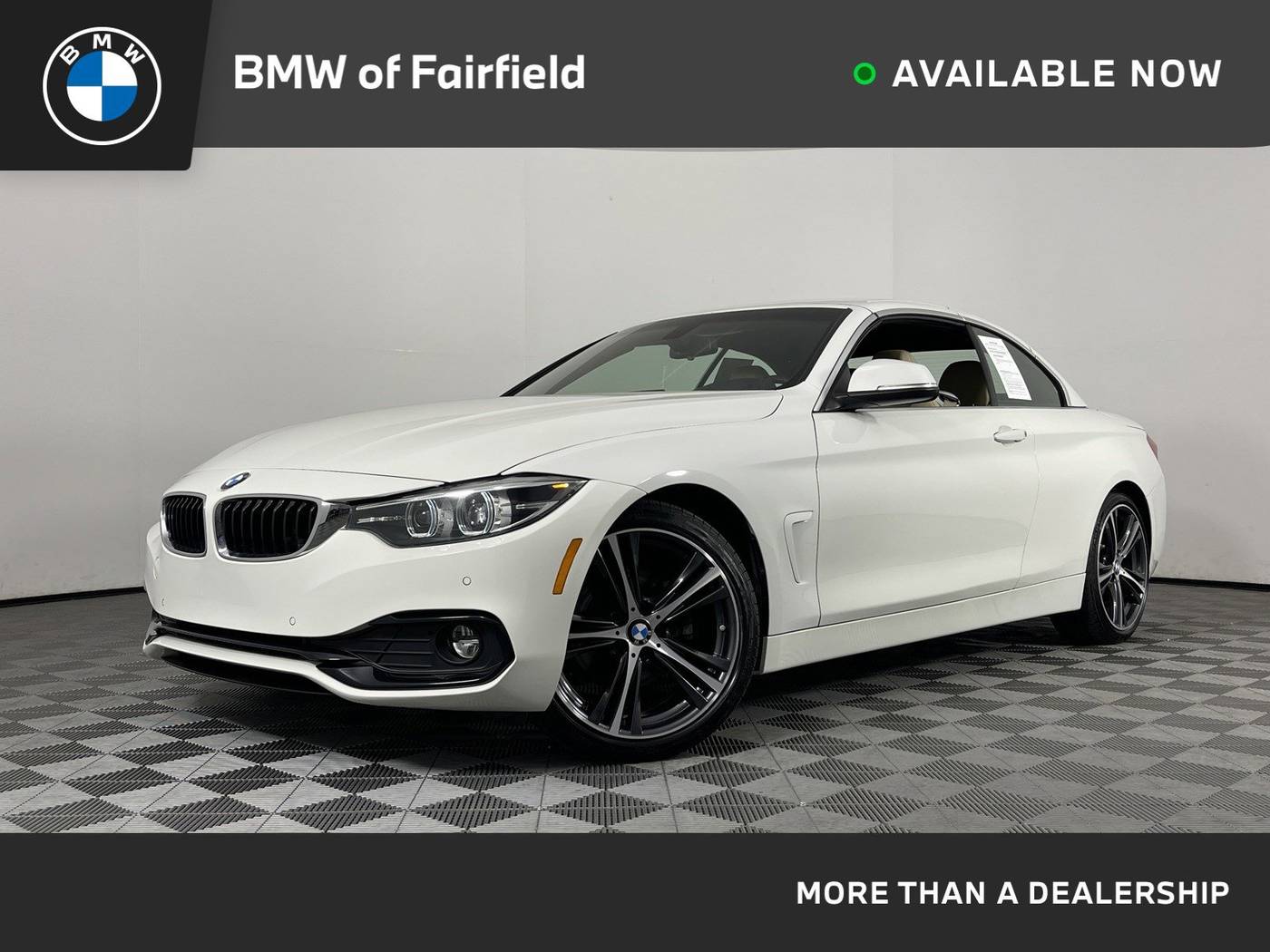 2018 BMW 4 Series 430i — Convertible — 63,736 mi — Fairfield, CA