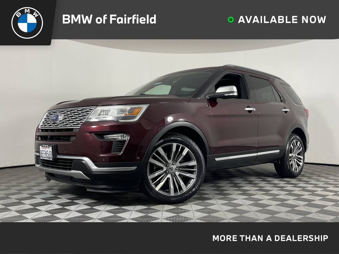 2018 Ford Explorer Platinum — SUV — 53,935 mi — Fairfield, CA