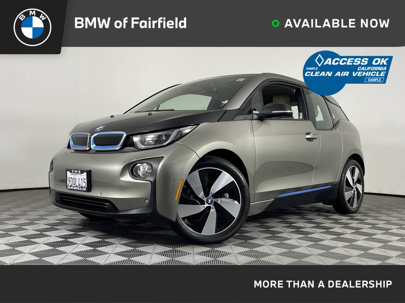 2016 BMW i3 60 Ah — Hatchback — 60,319 mi — Fairfield, CA