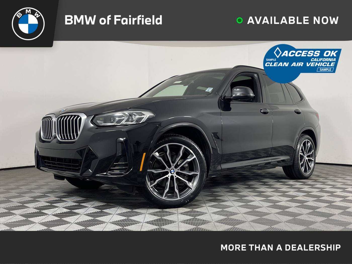 2023 BMW X3 30i — SUV — 34,493 mi — Fairfield, CA