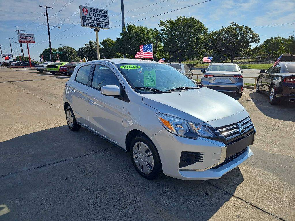 2024 Mitsubishi Mirage ES — Hatchback — 4,705 mi — Garland, TX