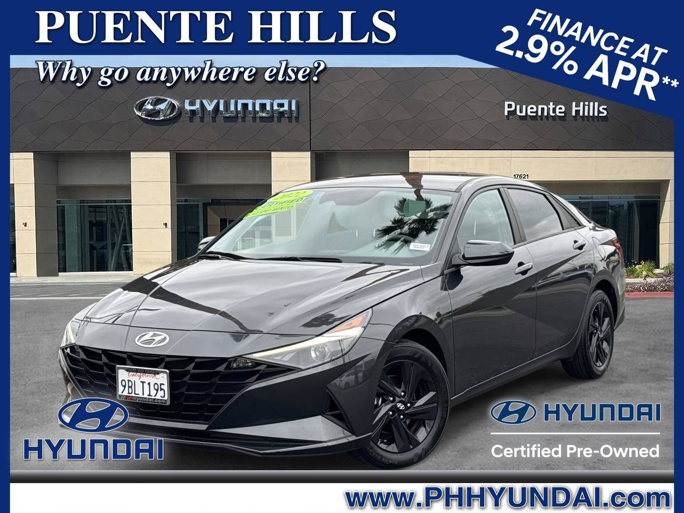 2022 Hyundai Elantra SEL — Sedan — 28,819 mi — City of Industry, CA