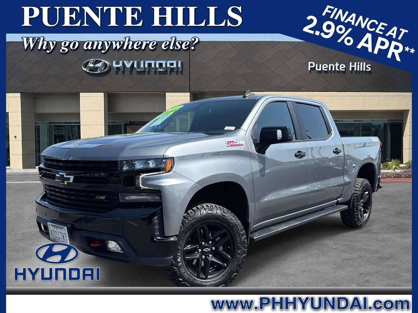 2021 Chevrolet Silverado 1500 LT Trail Boss — Pickup Truck — 74,849 mi — City of Industry, CA