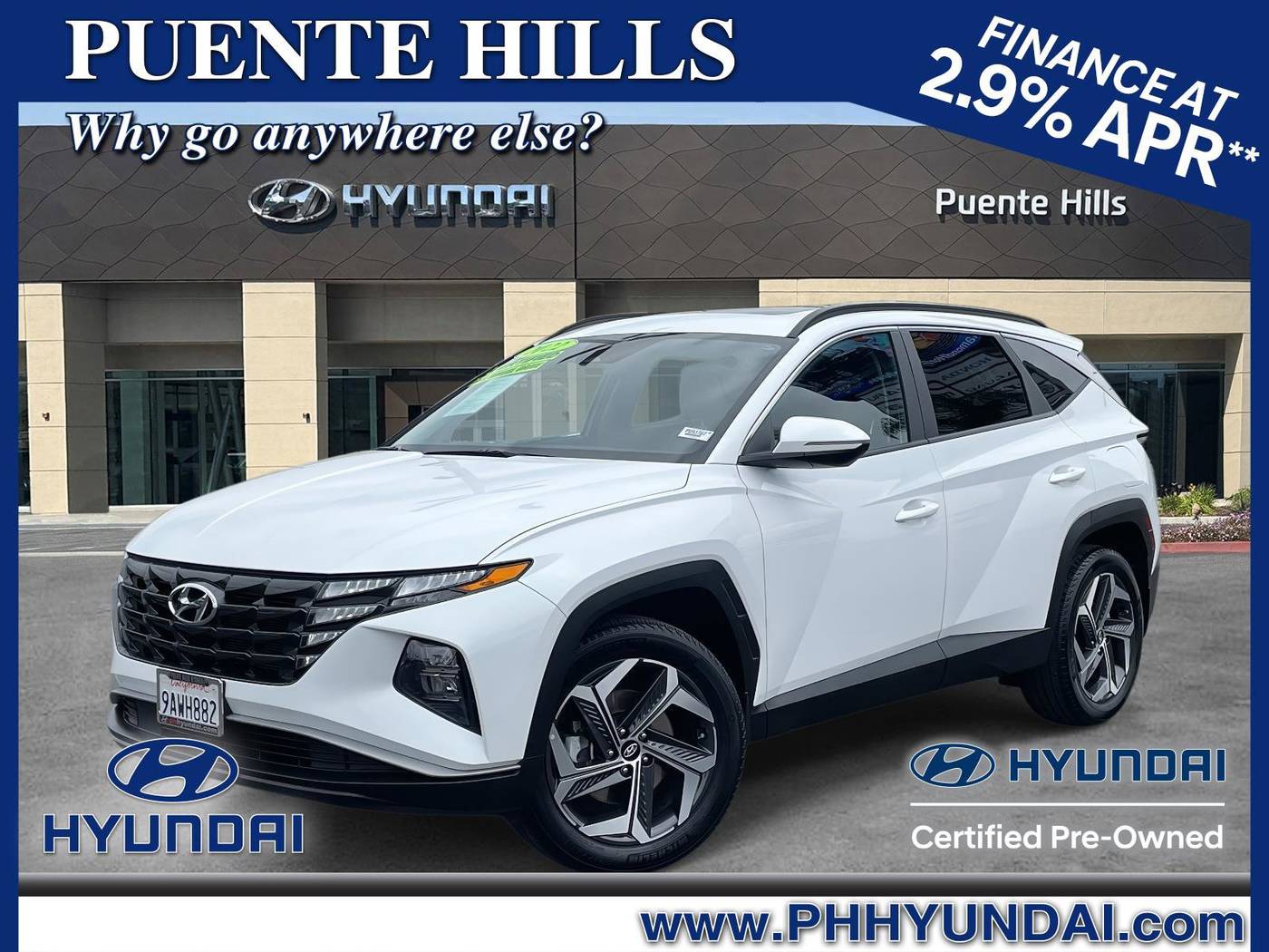 2022 Hyundai Tucson SEL — SUV — 36,196 mi — City of Industry, CA