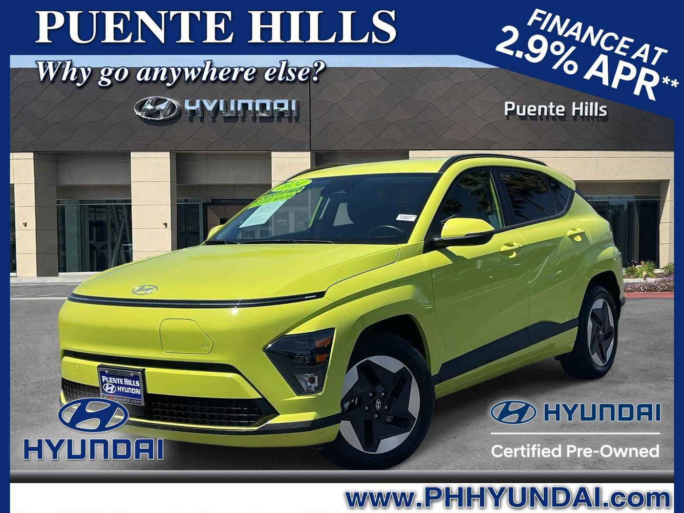 2024 Hyundai Kona Electric SEL — SUV — 16,461 mi — City of Industry, CA
