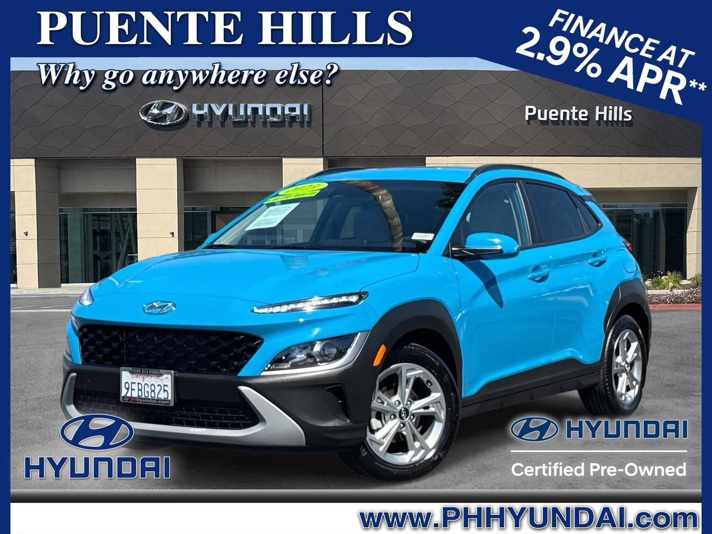 2023 Hyundai Kona SEL — SUV — 13,604 mi — City of Industry, CA