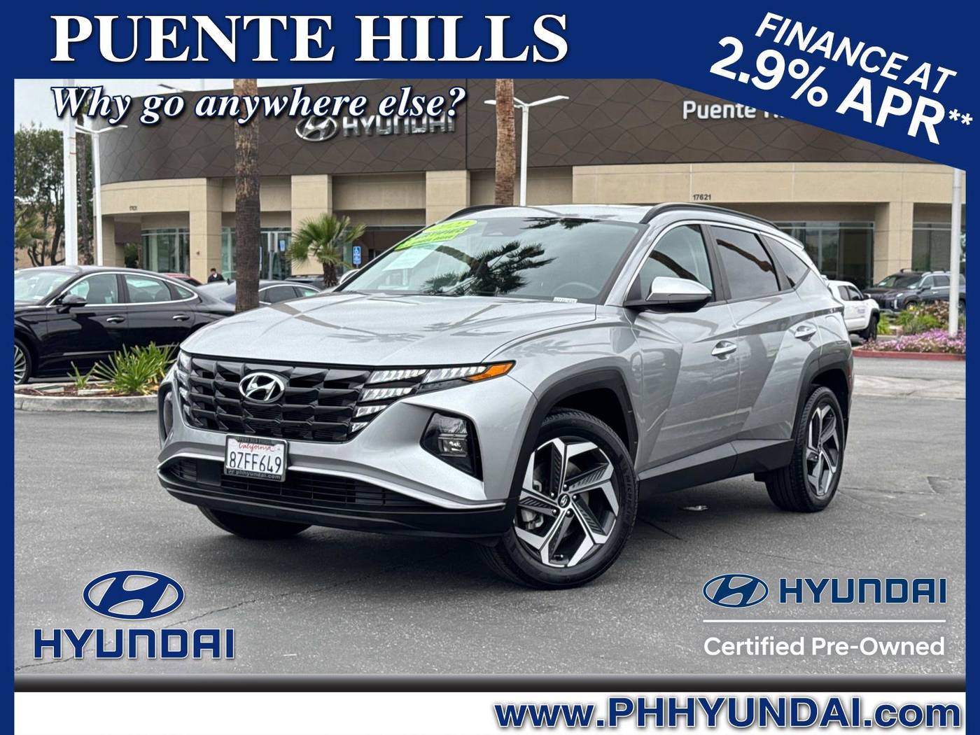 2022 Hyundai Tucson SEL — SUV — 29,234 mi — City of Industry, CA