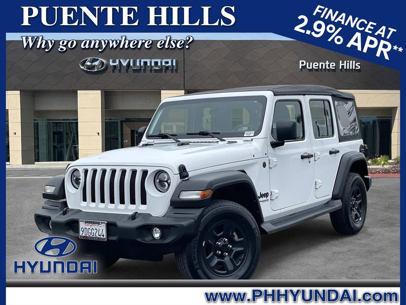2022 Jeep Wrangler Sport — SUV — 20,684 mi — City of Industry, CA