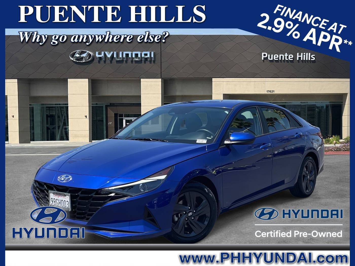 2022 Hyundai Elantra SEL — Sedan — 18,987 mi — City of Industry, CA