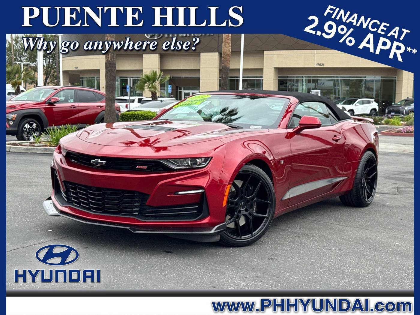 2022 Chevrolet Camaro 2SS — Convertible — 21,680 mi — City of Industry, CA