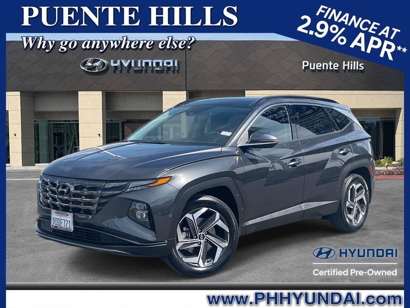 2022 Hyundai Tucson Limited — SUV — 16,743 mi — City of Industry, CA