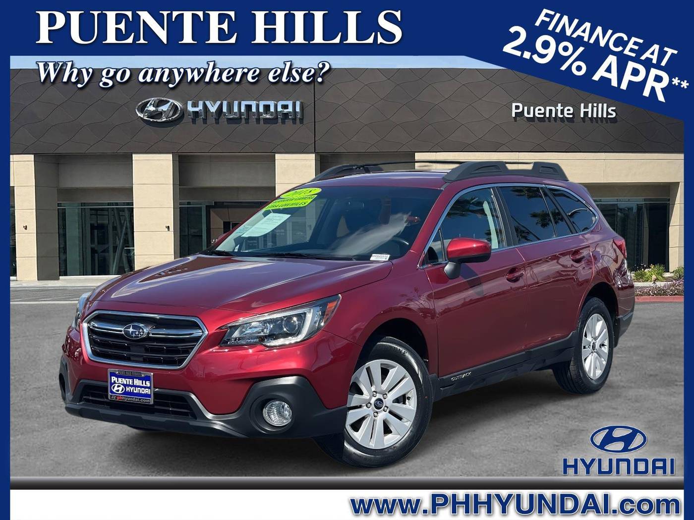 2018 Subaru Outback 2.5i Premium — SUV — 71,301 mi — City of Industry, CA