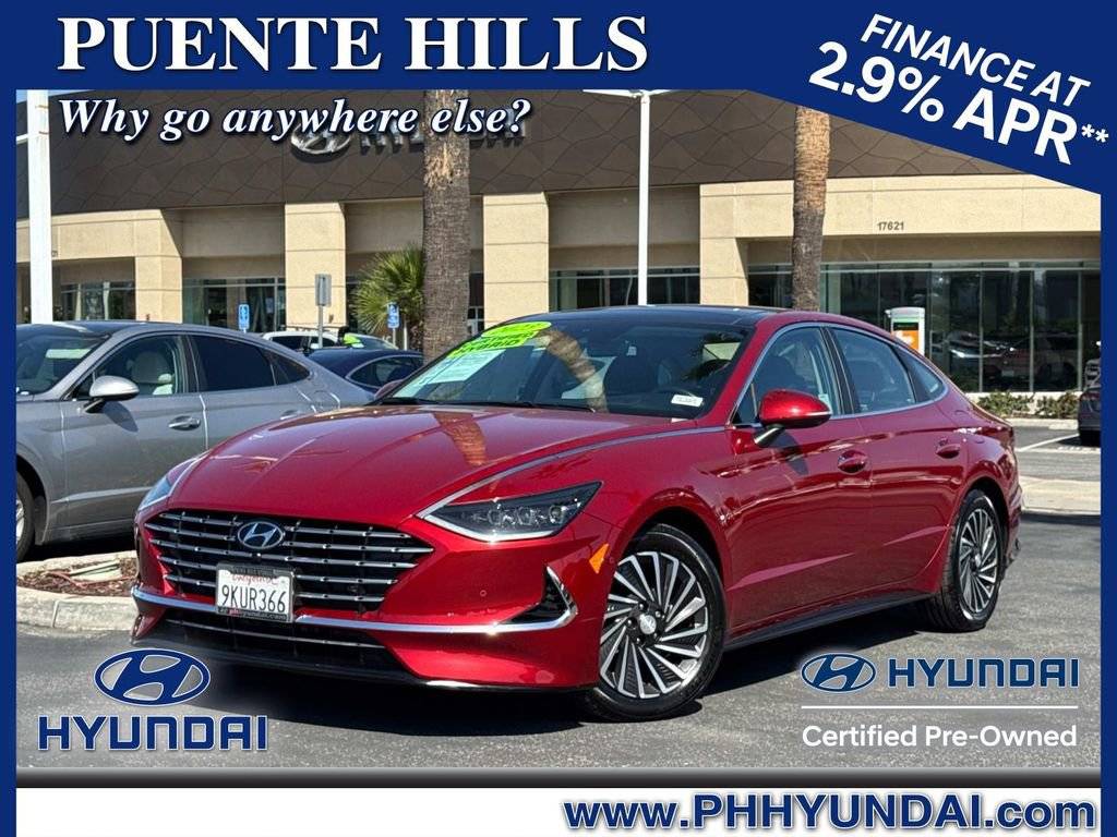 2023 Hyundai Sonata Hybrid Limited — Sedan — 17,468 mi — City of Industry, CA