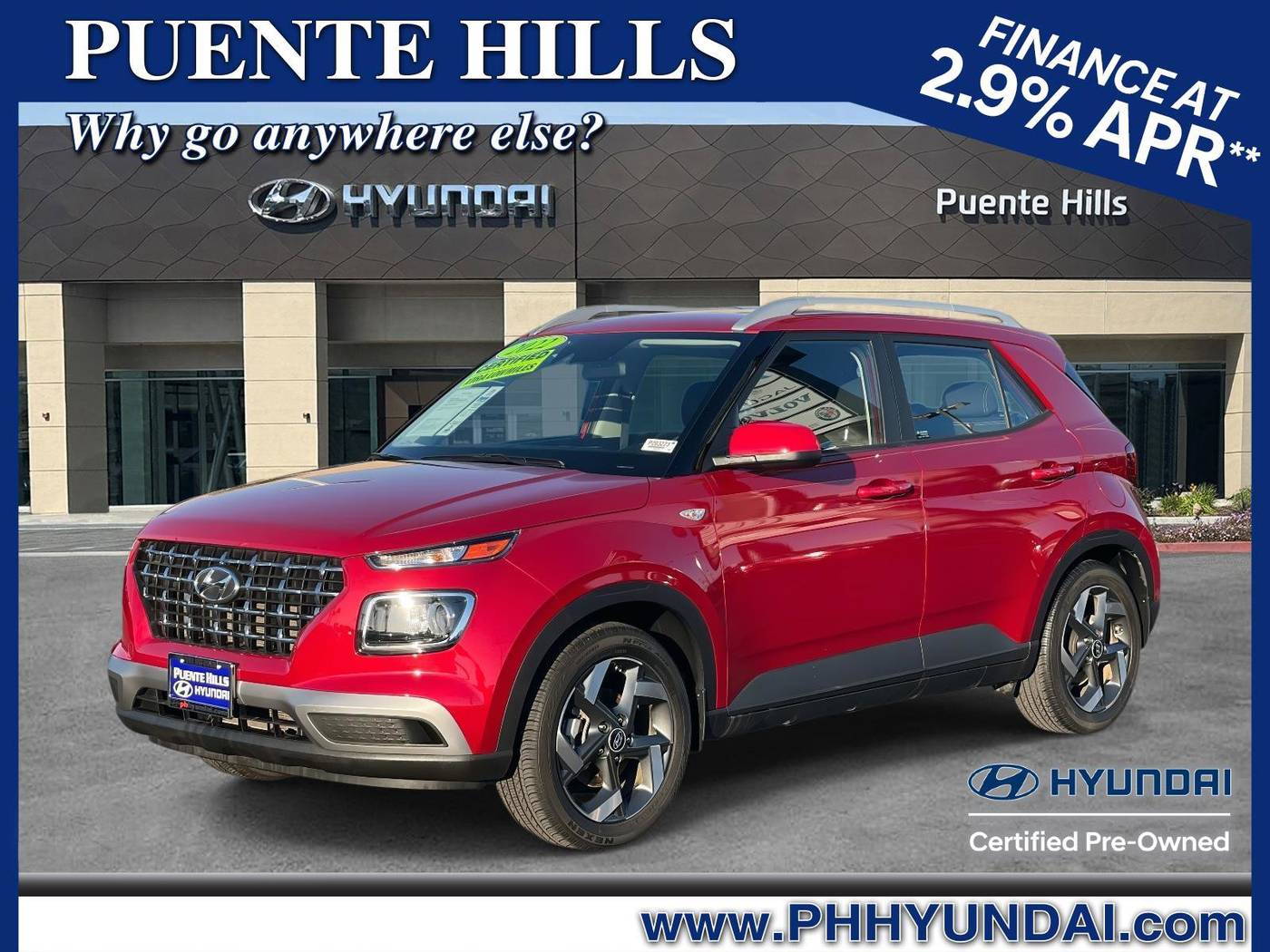 2022 Hyundai Venue SEL — SUV — 19,352 mi — City of Industry, CA