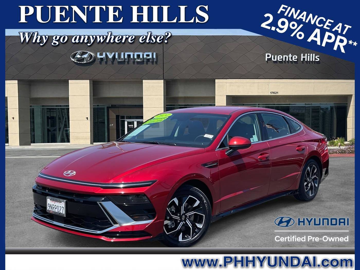 2024 Hyundai Sonata SEL — Sedan — 9,936 mi — City of Industry, CA