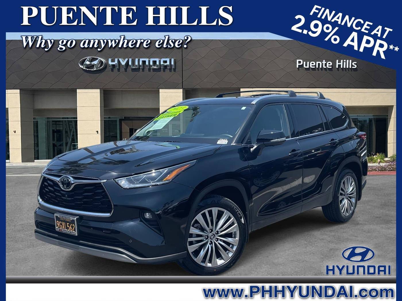 2023 Toyota Highlander Platinum — SUV — 25,715 mi — City of Industry, CA