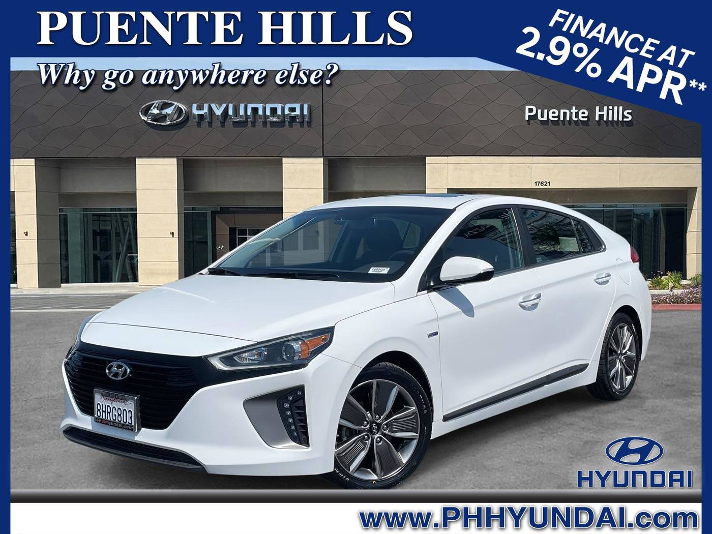 2018 Hyundai Ioniq Hybrid Limited — Hatchback — 16,146 mi — City of Industry, CA