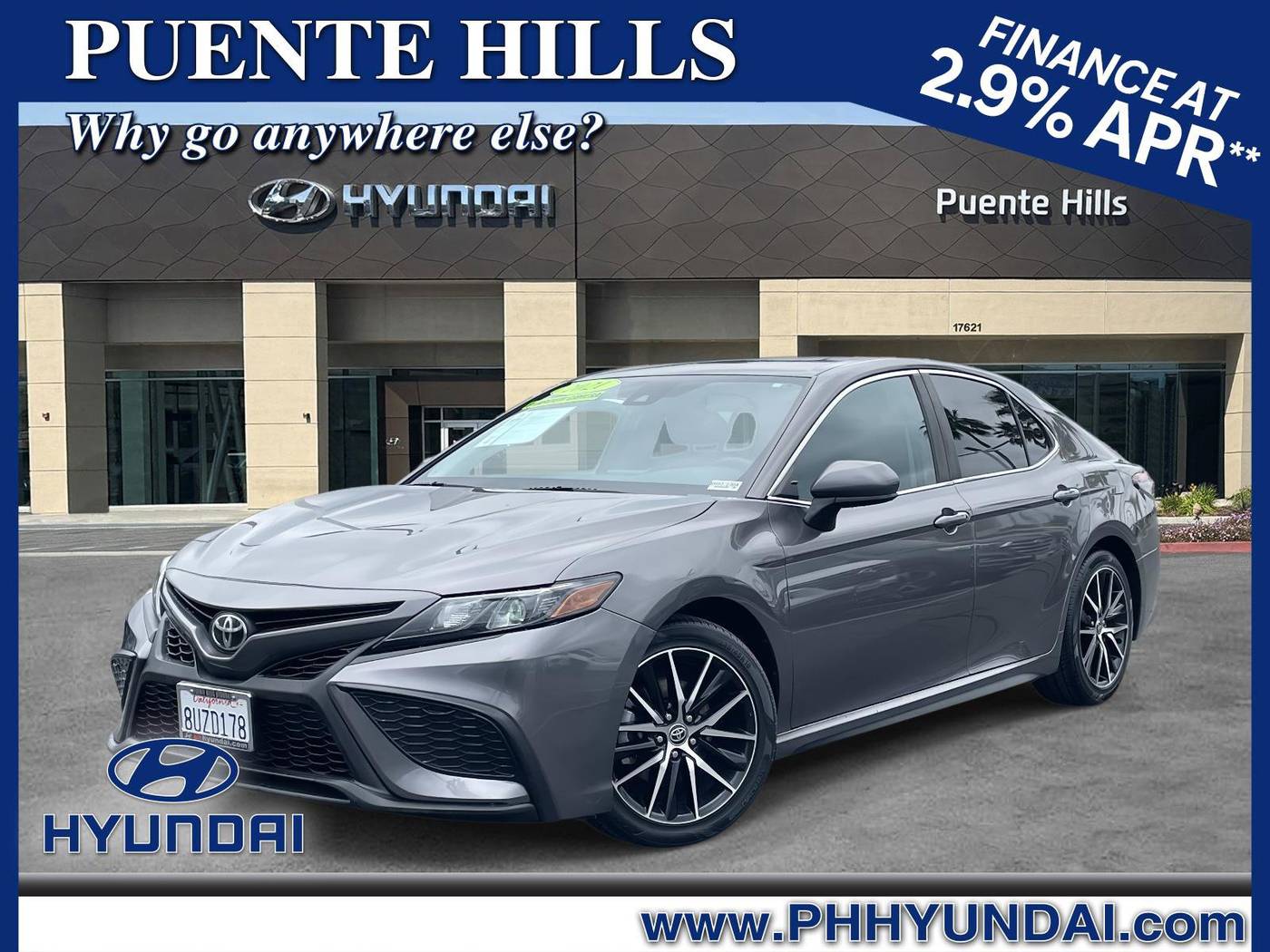 2021 Toyota Camry SE — Sedan — 134,064 mi — City of Industry, CA