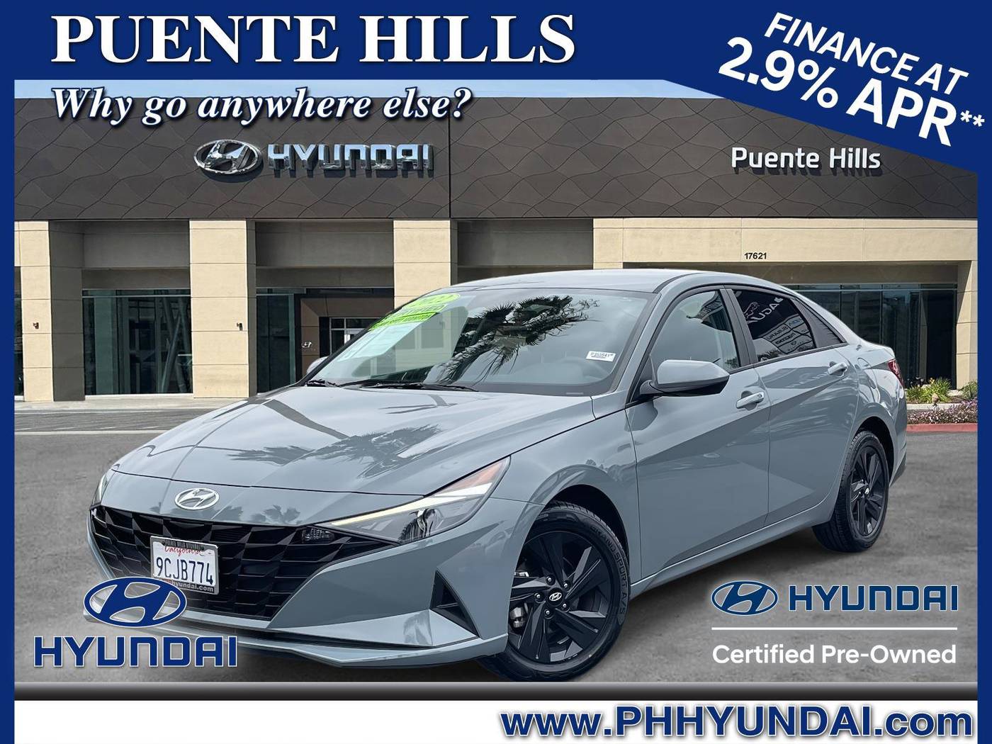 2022 Hyundai Elantra SEL — Sedan — 38,954 mi — City of Industry, CA