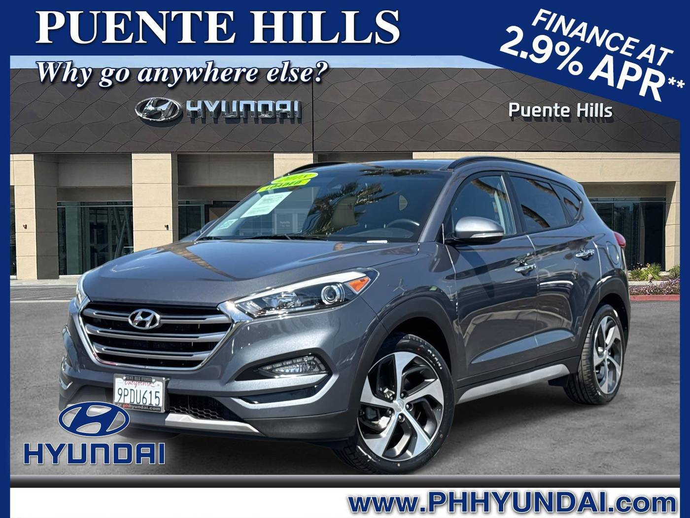 2018 Hyundai Tucson Limited — SUV — 69,605 mi — City of Industry, CA
