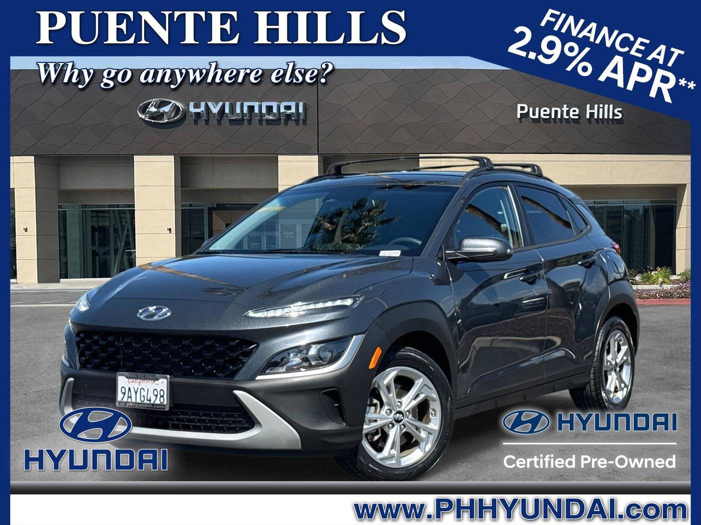 2022 Hyundai Kona SEL — SUV — 24,503 mi — City of Industry, CA