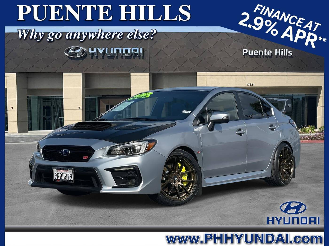 2021 Subaru WRX STI Limited — Sedan — 24,108 mi — City of Industry, CA