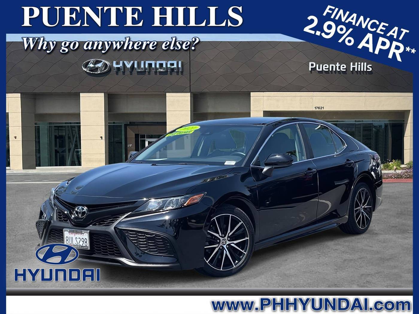2021 Toyota Camry SE — Sedan — 55,582 mi — City of Industry, CA