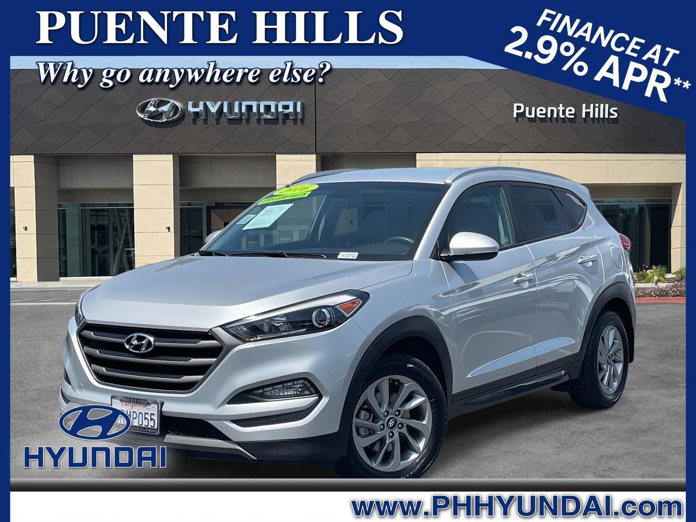 2016 Hyundai Tucson Eco — SUV — 47,354 mi — City of Industry, CA