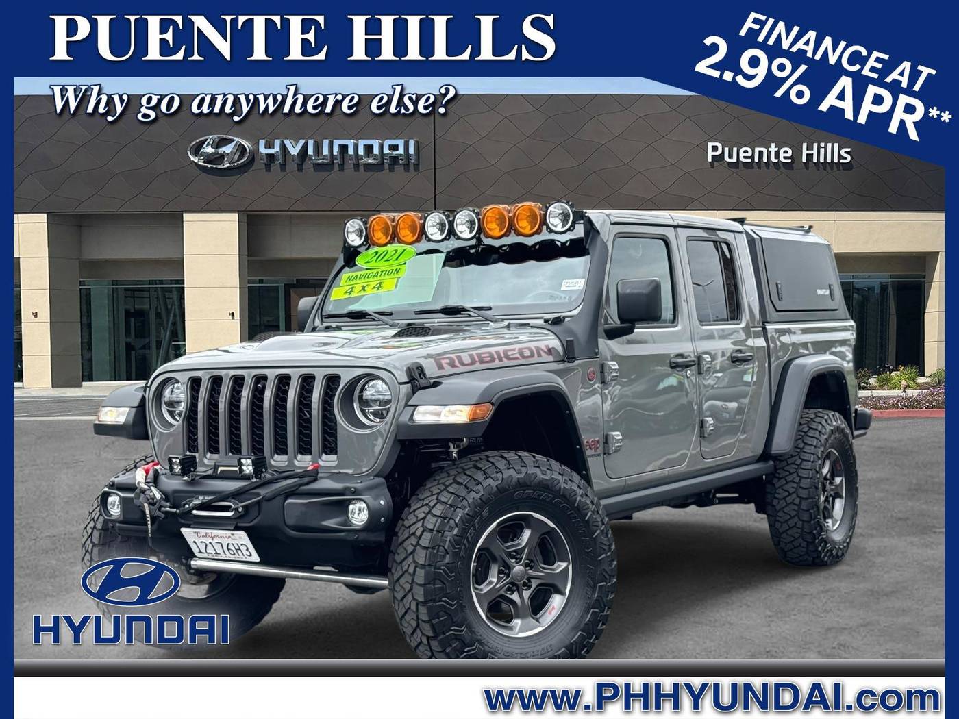 2021 Jeep Gladiator Rubicon — Pickup Truck — 45,223 mi — City of Industry, CA