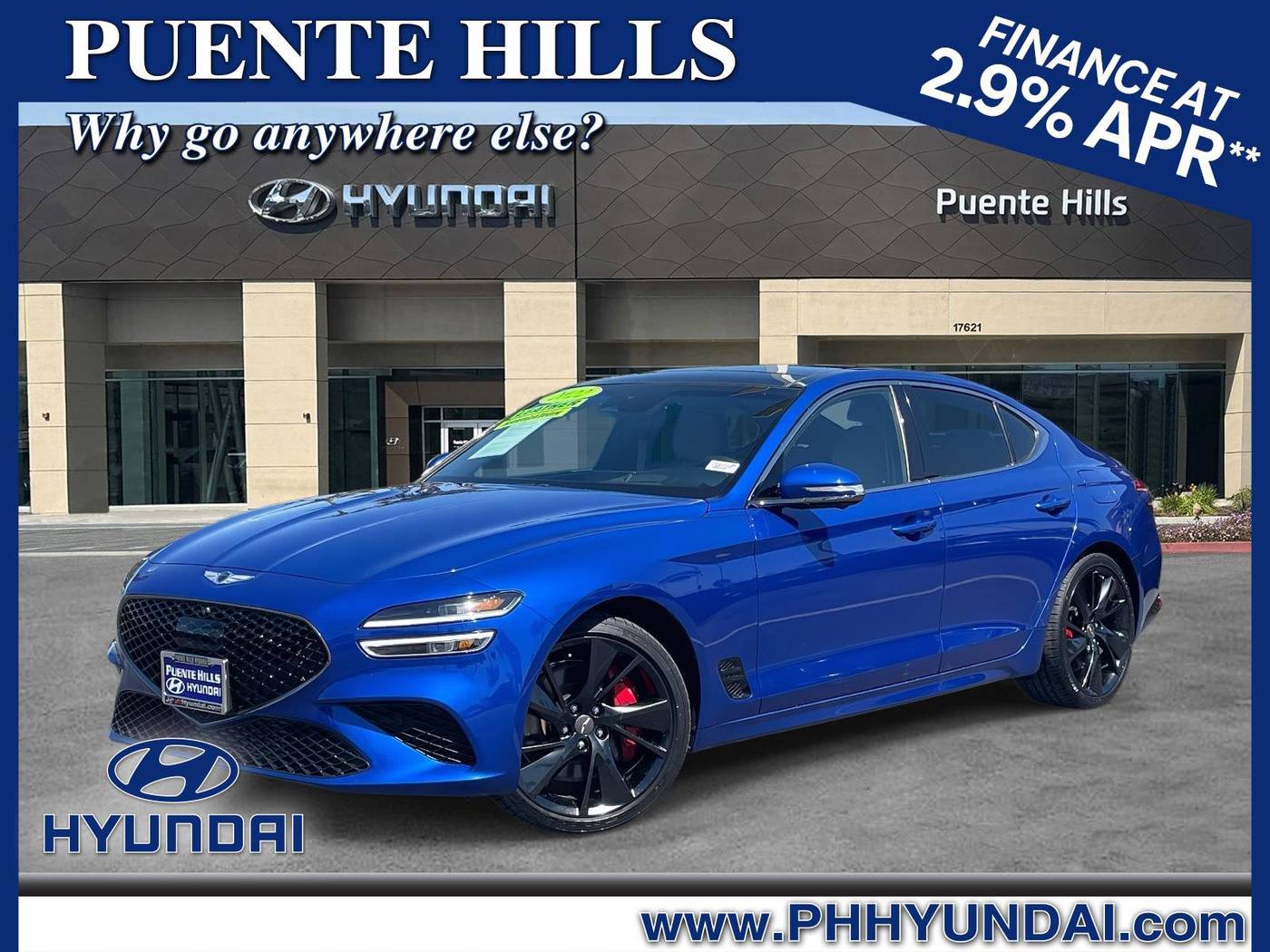 2022 Genesis G70 3.3T — Sedan — 3,357 mi — City of Industry, CA