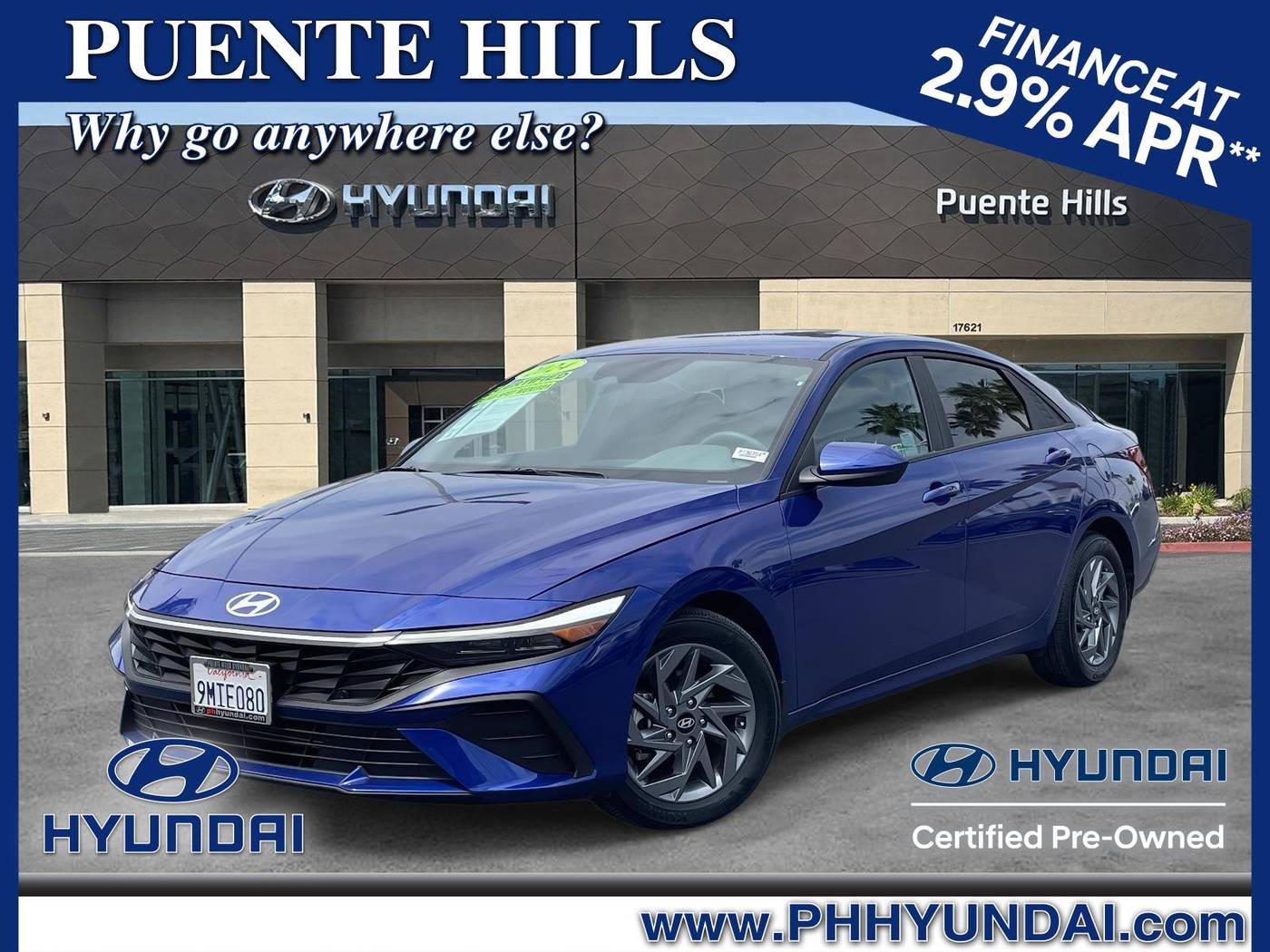 2024 Hyundai Elantra SEL — Sedan — 16,704 mi — City of Industry, CA